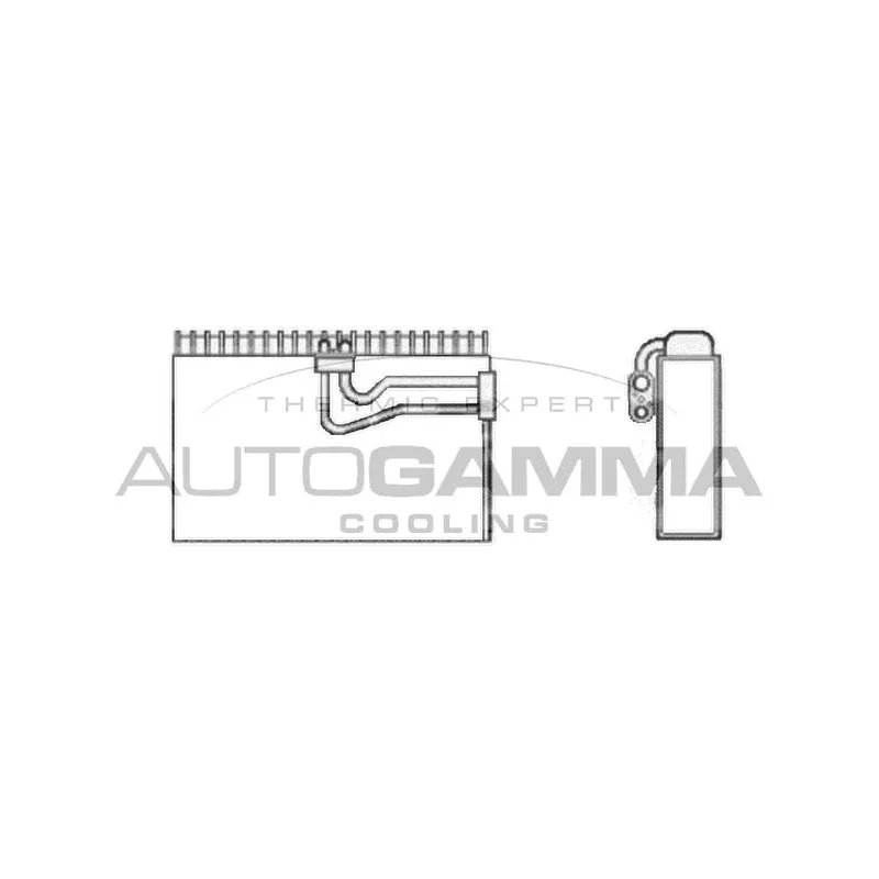 Évaporateur climatisation AUTOGAMMA 112071