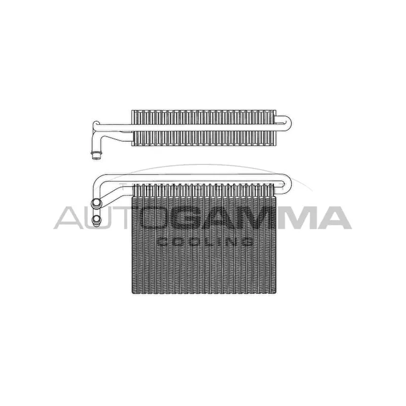 Évaporateur climatisation AUTOGAMMA 112076