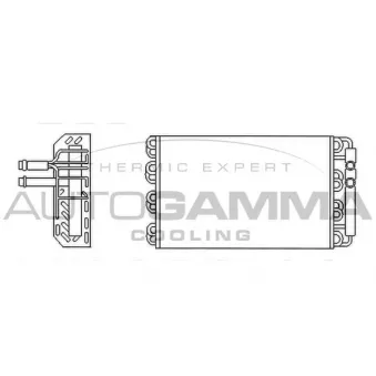 Évaporateur climatisation AUTOGAMMA
