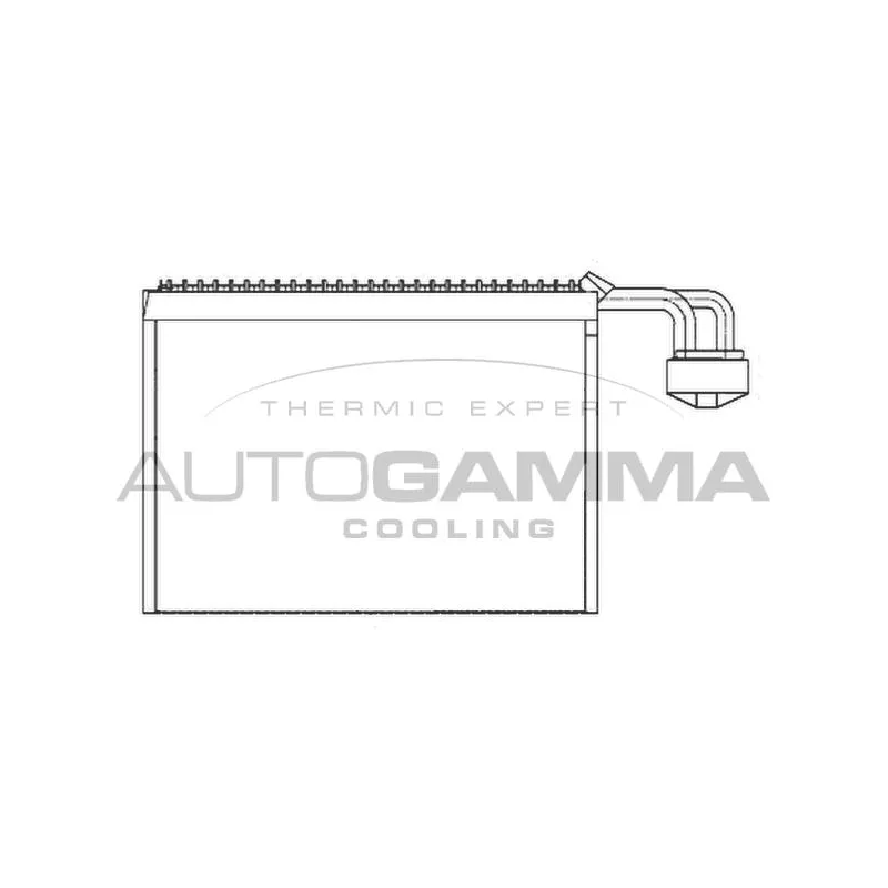 Évaporateur climatisation AUTOGAMMA 112082