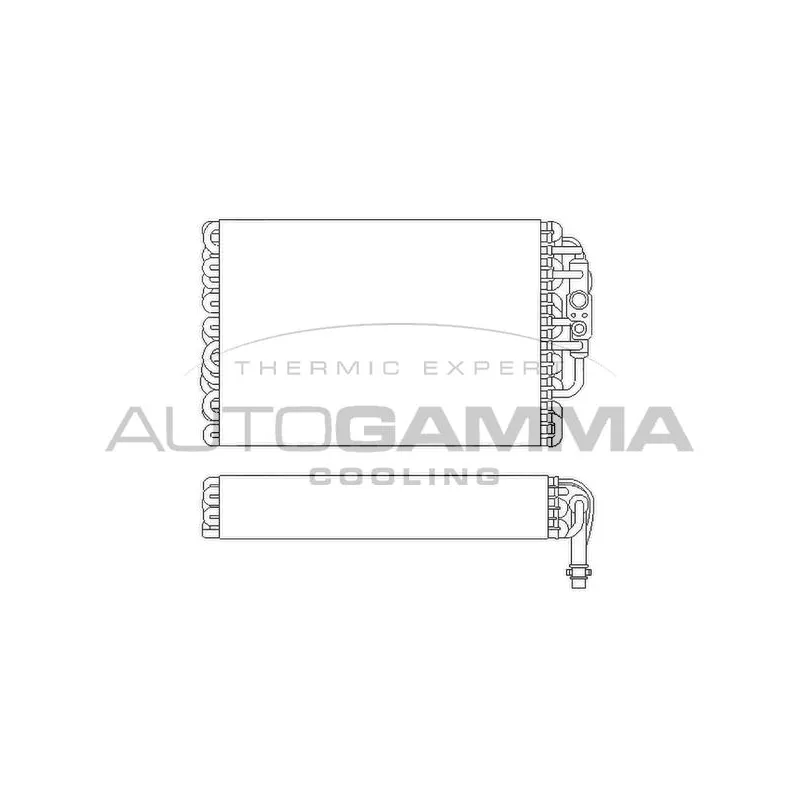 Évaporateur climatisation AUTOGAMMA 112083