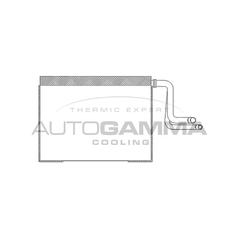 Évaporateur climatisation AUTOGAMMA 112084
