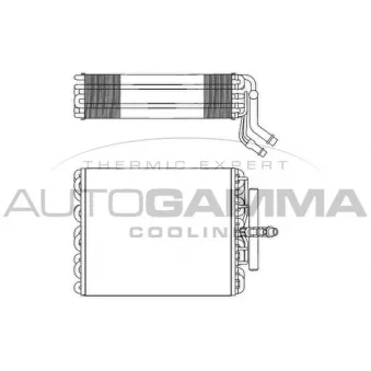 Évaporateur climatisation AUTOGAMMA 112090
