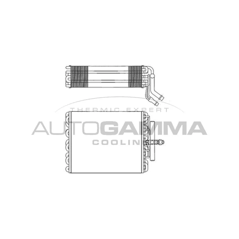 Évaporateur climatisation AUTOGAMMA 112090
