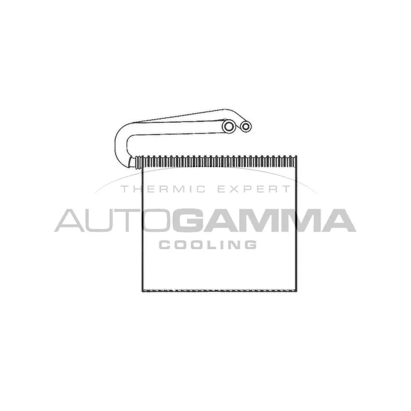 Évaporateur climatisation AUTOGAMMA 112099