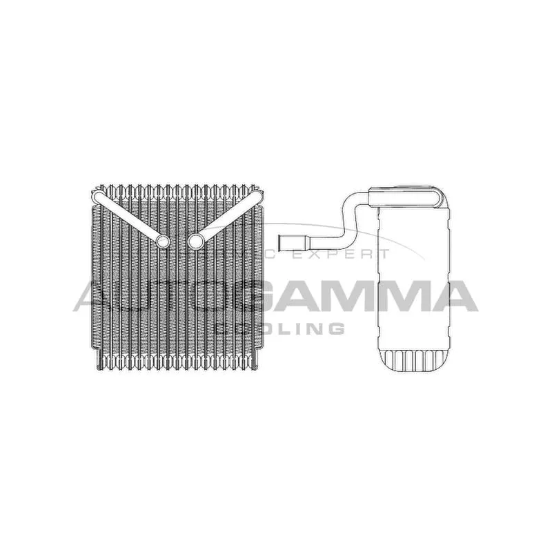 Évaporateur climatisation AUTOGAMMA 112100
