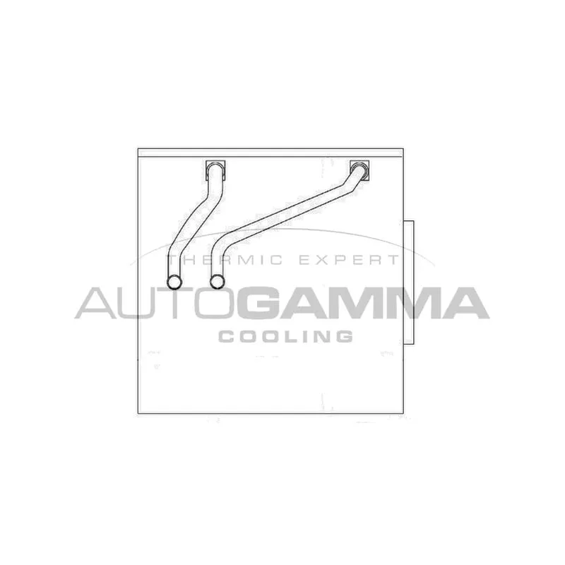 Évaporateur climatisation AUTOGAMMA 112107