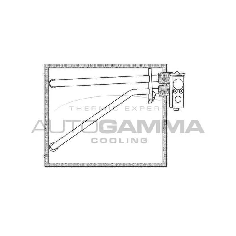 Évaporateur climatisation AUTOGAMMA 112109