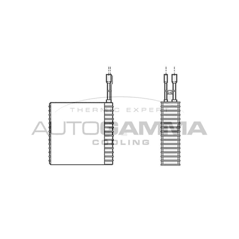 Évaporateur climatisation AUTOGAMMA 112138