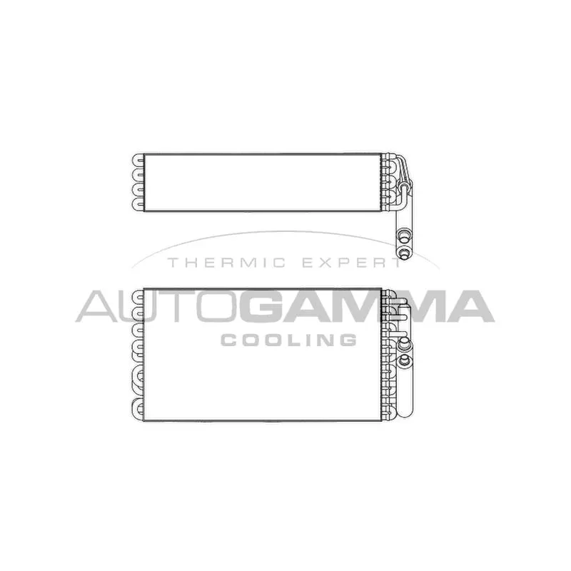 Évaporateur climatisation AUTOGAMMA 112162