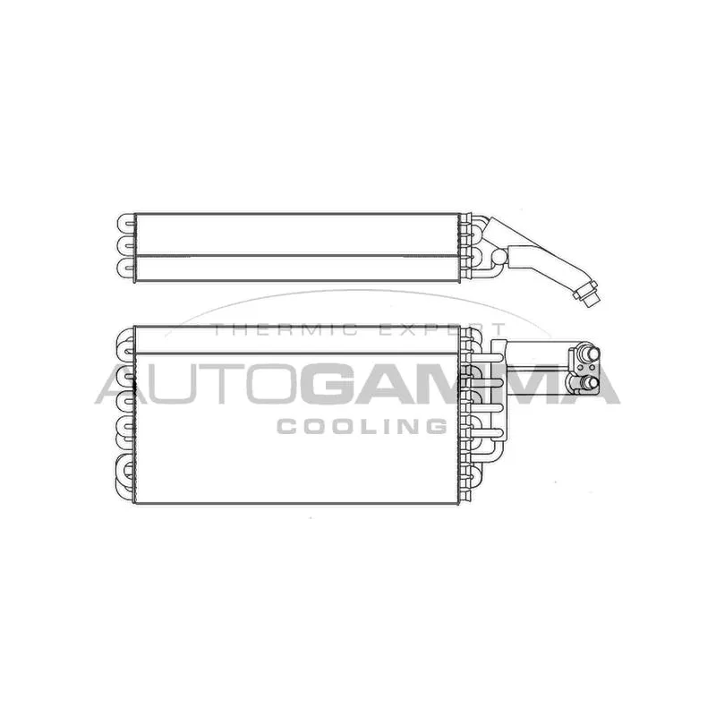 Évaporateur climatisation AUTOGAMMA 112163