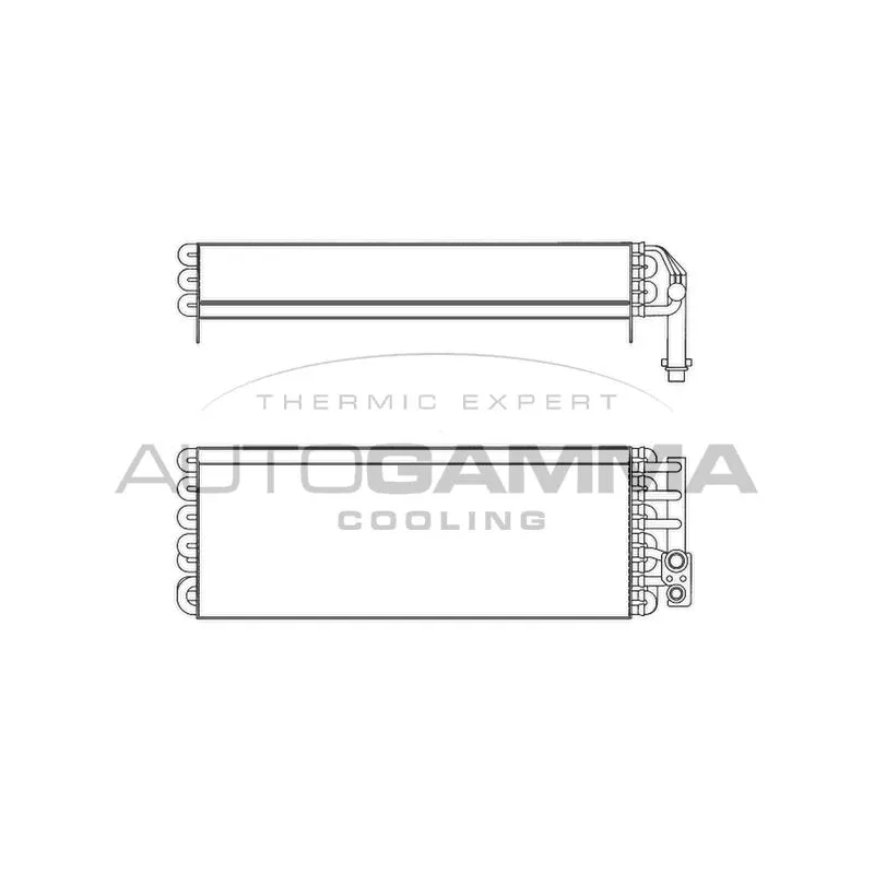 Évaporateur climatisation AUTOGAMMA 112164