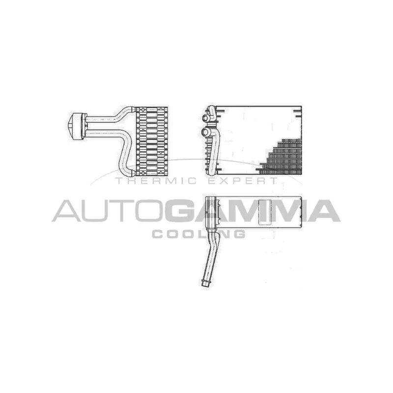 Évaporateur climatisation AUTOGAMMA 112167