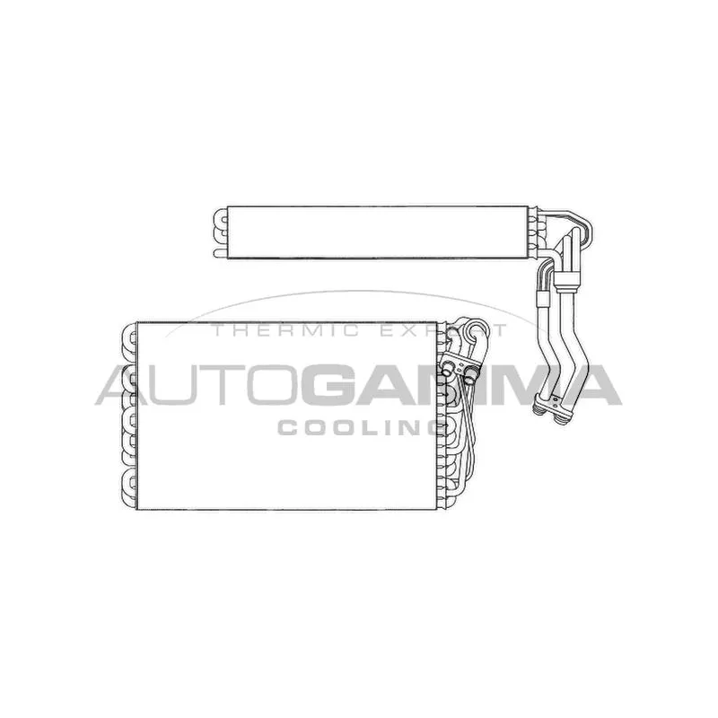 Évaporateur climatisation AUTOGAMMA 112169
