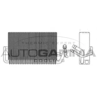 Évaporateur climatisation AUTOGAMMA 112170