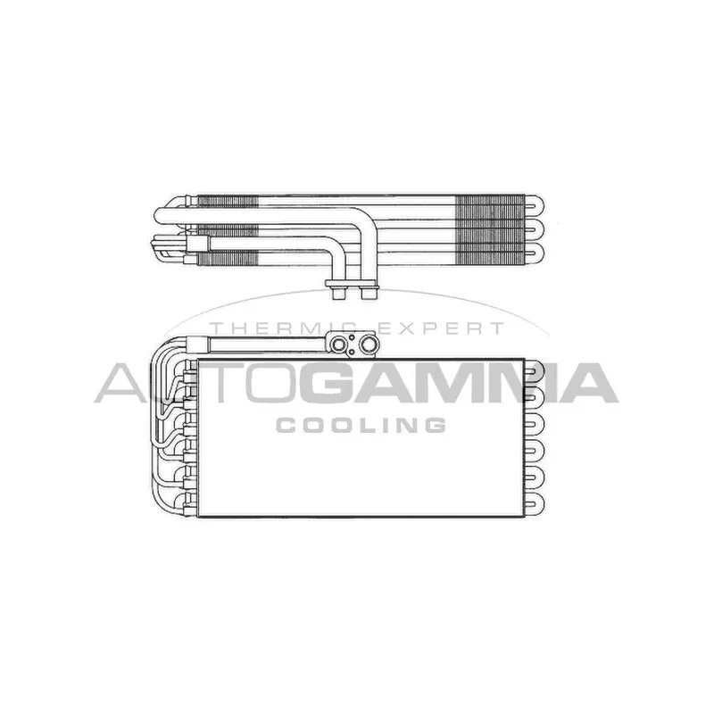 Évaporateur climatisation AUTOGAMMA 112184