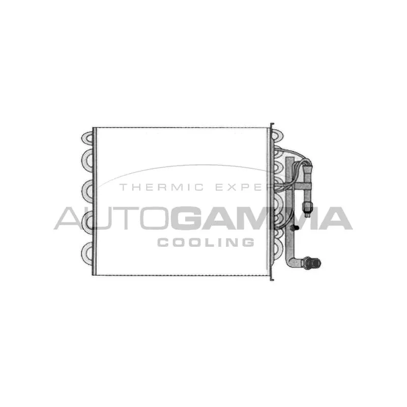 Évaporateur climatisation AUTOGAMMA 112191