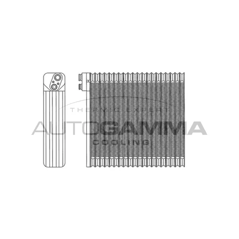 Évaporateur climatisation AUTOGAMMA 112203