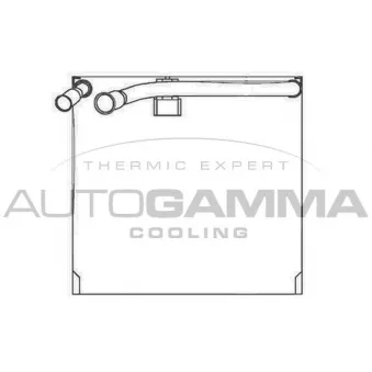 Évaporateur climatisation AUTOGAMMA 112209