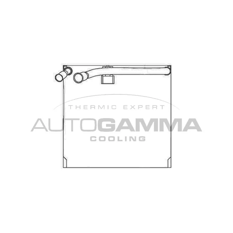 Évaporateur climatisation AUTOGAMMA 112209