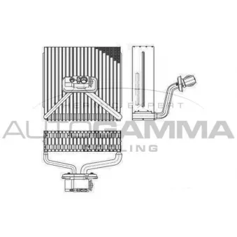 Évaporateur climatisation AUTOGAMMA 112218