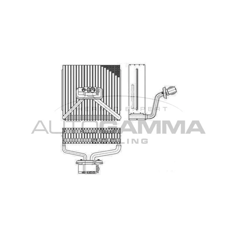 Évaporateur climatisation AUTOGAMMA 112218