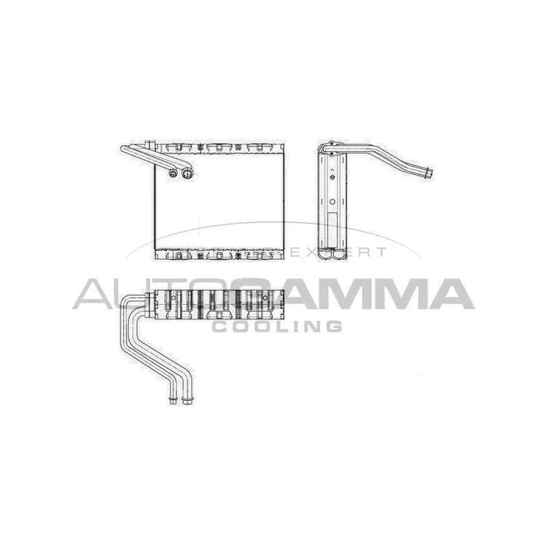 Évaporateur climatisation AUTOGAMMA 112222