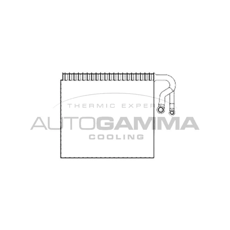 Évaporateur climatisation AUTOGAMMA 112223