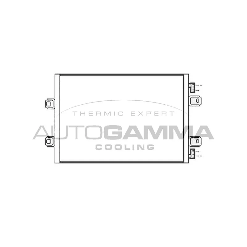 Condenseur, climatisation AUTOGAMMA 304906
