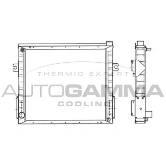 Radiateur, refroidissement du moteur AUTOGAMMA