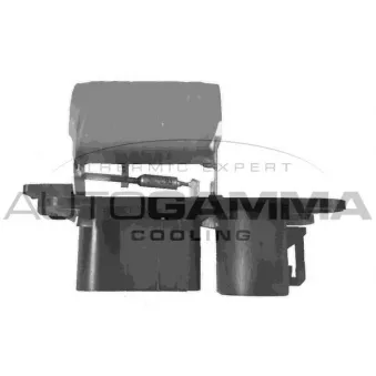Résistance de série, moteur électrique-ventilateur du radiat AUTOGAMMA GA15141