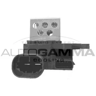 Résistance de série, moteur électrique-ventilateur du radiat AUTOGAMMA GA15256