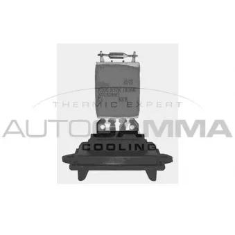 Résistance, pulseur d'air habitacle AUTOGAMMA GA15273
