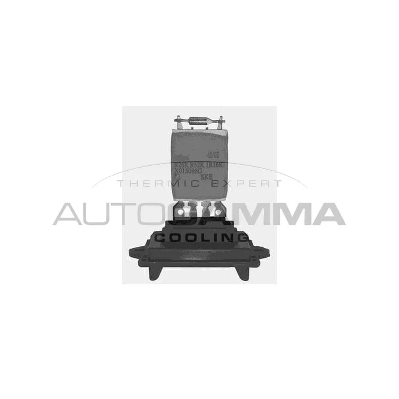Résistance, pulseur d'air habitacle AUTOGAMMA GA15273