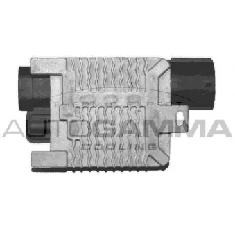Commande, ventilateur électrique (refroidissement du moteur) AUTOGAMMA GA15493