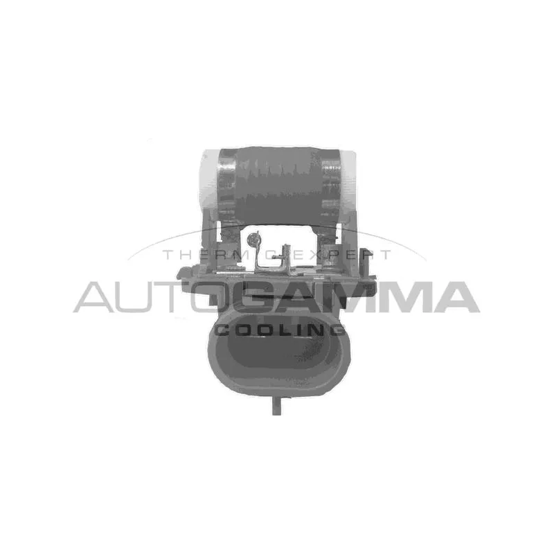 Résistance de série, moteur électrique-ventilateur du radiat AUTOGAMMA GA15501