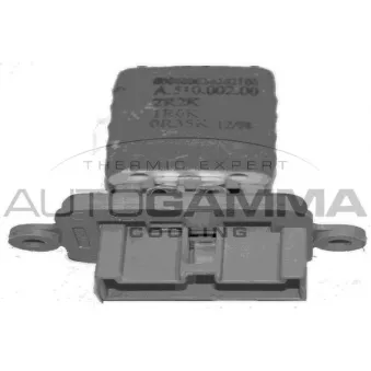 Résistance, pulseur d'air habitacle AUTOGAMMA GA15512