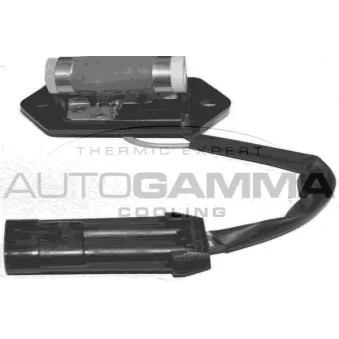 Résistance de série, moteur électrique-ventilateur du radiat AUTOGAMMA GA15518