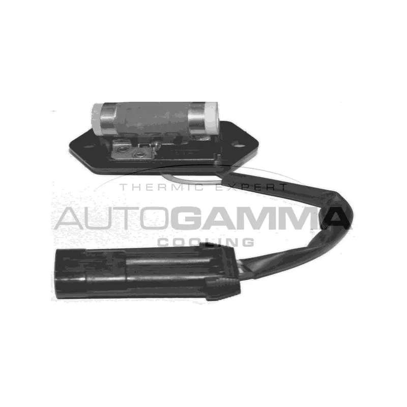 Résistance de série, moteur électrique-ventilateur du radiat AUTOGAMMA GA15518