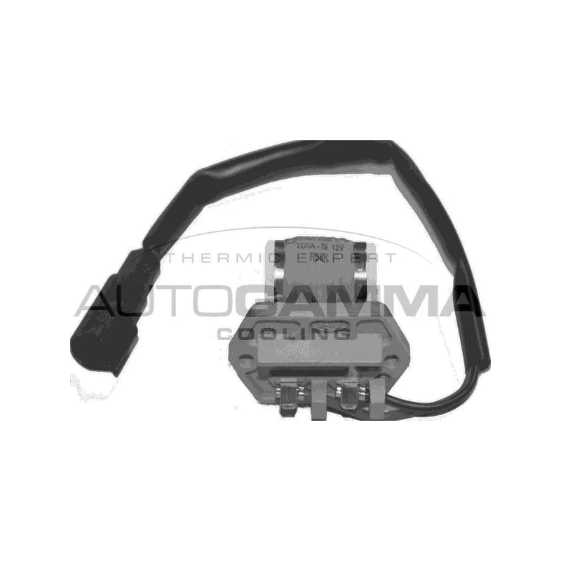 Résistance de série, moteur électrique-ventilateur du radiat AUTOGAMMA GA15519