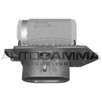 Résistance de série, moteur électrique-ventilateur du radiat AUTOGAMMA GA15520