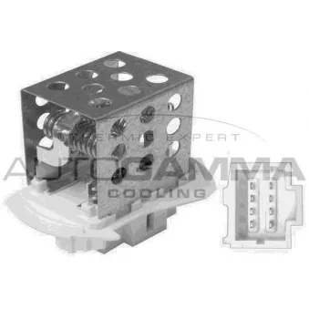 Résistance, pulseur d'air habitacle AUTOGAMMA GA15526