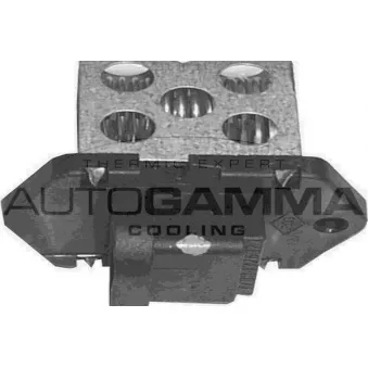 Résistance de série, moteur électrique-ventilateur du radiat AUTOGAMMA GA15565