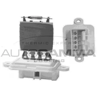 Résistance, pulseur d'air habitacle AUTOGAMMA GA15660