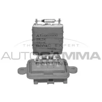 Résistance, pulseur d'air habitacle AUTOGAMMA GA15662