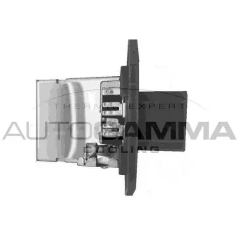 Résistance, pulseur d'air habitacle AUTOGAMMA GA15805