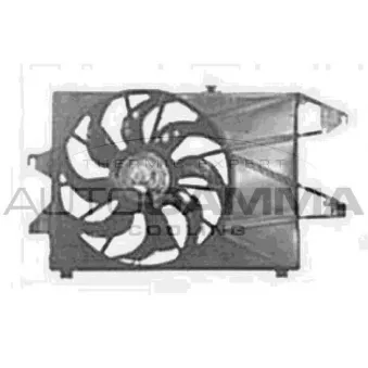 Ventilateur, refroidissement du moteur AUTOGAMMA GA200443