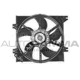 Ventilateur, refroidissement du moteur AUTOGAMMA GA200795