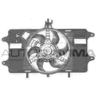 Ventilateur, refroidissement du moteur AUTOGAMMA GA201005