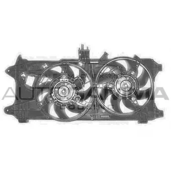 Ventilateur, refroidissement du moteur AUTOGAMMA GA201012